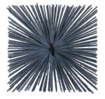 Szczotka kominiarska 140 x 140mm kwadratowa