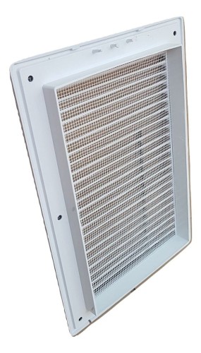 Kratka wentylacyjna prostokątna DL/RW 140/210 biała