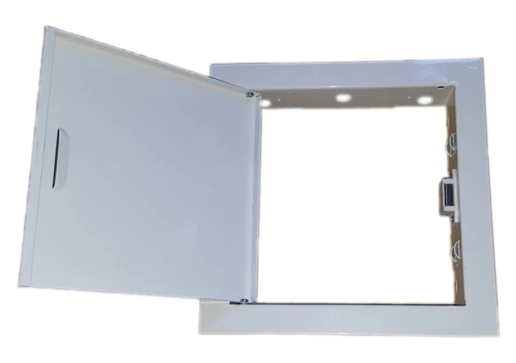 Drzwiczki rewizyjne metalowe MAGNAT 600x600 z zamkiem magnetycznym