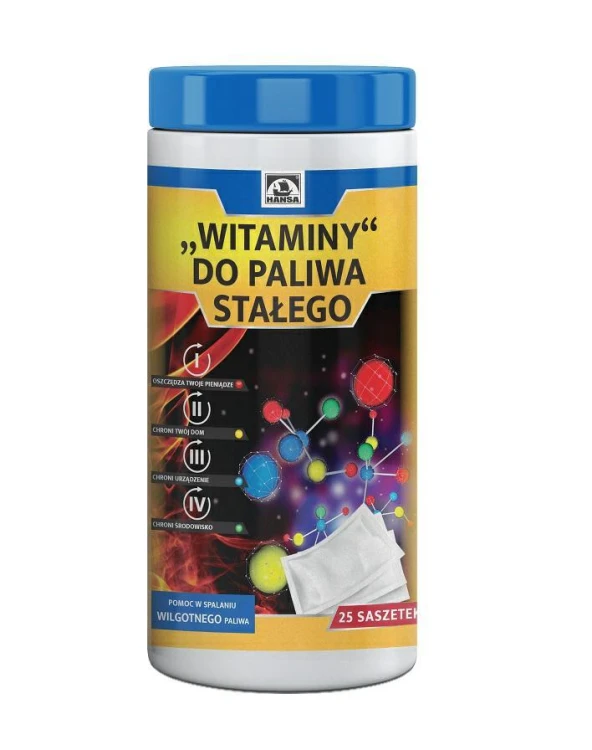 HANSA Witaminy do paliwa stałego 50 saszetek