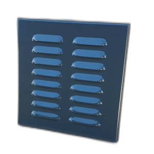 Kratka metalowa ścienna na zewnątrz D/AK 14x14 grafitowa