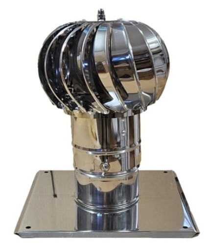 urboflex MAX fi100 nierdzewny z płytą dachową otwierany