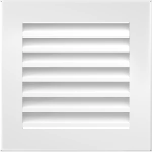 Kratka wentylacyjna malowana biała 17x17 FRESH