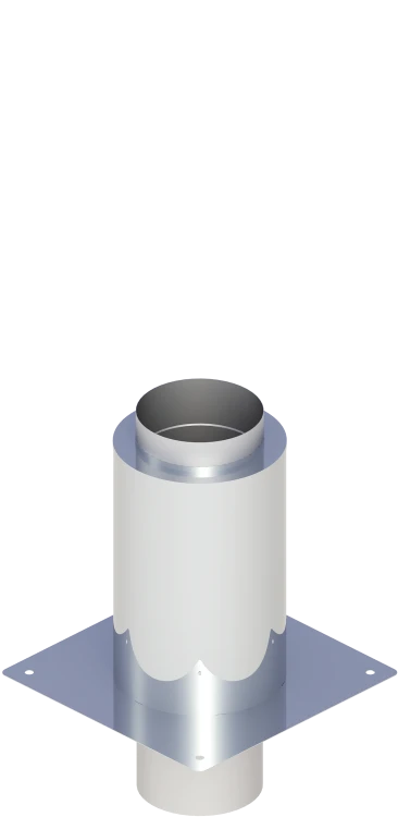 Jeremias Izolowane przedłużenie komina dymowego fi150 L=350mm DW-ECO-304 0,8mm