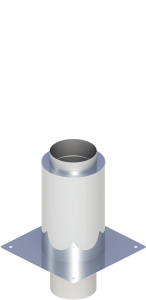 Jeremias Izolowane przedłużenie komina dymowego fi160 L=350mm DW-ECO-304 0,8mm