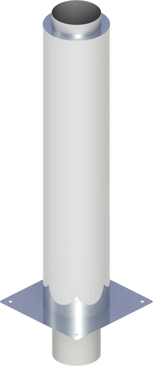 Jeremias Izolowane przedłużenie komina dymowego fi200 L=1000mm DW-ECO-304 0,8mm
