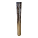 Rura TURBO izolowana nierdzewna 80/125 1m