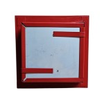 Drzwiczki kominowe z kluczem 140x140