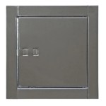 Drzwiczki kominowe 14x14 na zasuwkę Nierdzewne DKN1