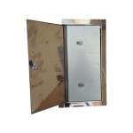 Drzwiczki kominowe nierdzewne 15x30 na wkład DKN6
