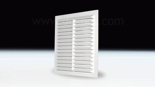 Kratka wentylacyjna kwadratowa D/W 140/140 biała 