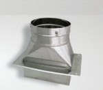 Rotoflex Płyta dachowa fi250 z podstawą redukcyjną 200x200