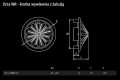 Kratka okrągła wywiewna z żaluzją D/15 WR