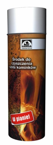 HANSA Środek do czyszczenia szkła kominków 500ml w pianie!