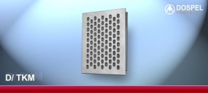 Kratka metalowa ścienna do wewnątrz D/TKM 14x14 nierdzewna