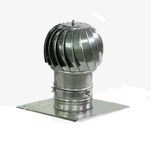 Turboflex MAX fi130 nierdzewny z płytą dachową otwierany