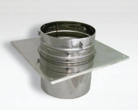 Turboflex Płyta dachowa fi160 z podstawą nyplową ocynkowana