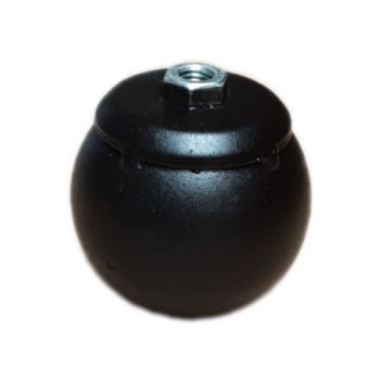 Kula kominiarska z nakrętką fi 80 - 1,3kg