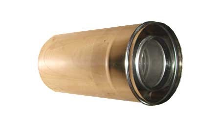 Rura dwuścienna 0,25m fi100/150 Nierdzewna