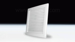 Kratka wentylacyjna kwadratowa DL/RW 165/165 biała