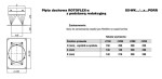 Rotoflex Płyta dachowa fi150 z podstawą redukcyjną 140x140