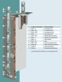 Trójnik izolowany ocynkowany 90 stopni fi100/150