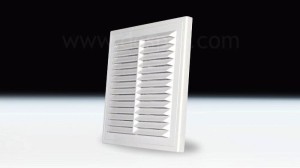 Kratka wentylacyjna kwadratowa D/RW 210/210 biała