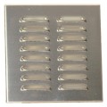 Kratka metalowa ścienna na zewnątrz D/AK 14x14 nierdzewna