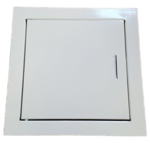 Drzwiczki rewizyjne metalowe MAGNAT 200x200 z zamkiem magnetycznym