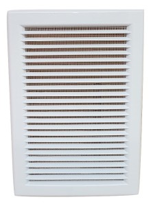 Kratka wentylacyjna prostokątna DL/RW 140/210 biała