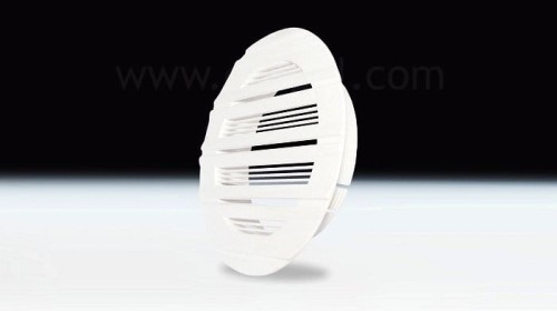 Kratka okrągła BELLA fi150 biała