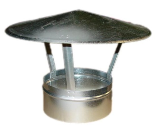 Wywiewka wentylacyjna ocynkowana fi150