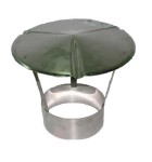 Wywiewka nierdzewna fi130