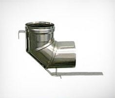 Kolano renowacyjne fi60 z obejmą centrująco-montażową