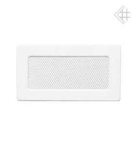 Kratka wentylacyjna malowana biała 11x24