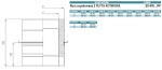Rura izolowana ocynkowana z płytą kotwową fi130/180