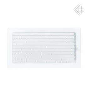 Kratka wentylacyjna malowana biała 22x37 z żaluzją