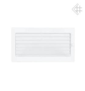 Kratka wentylacyjna malowana biała 17x30 z żaluzją