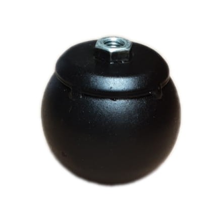 Kula kominiarska z nakrętką fi100 - 2,5kg