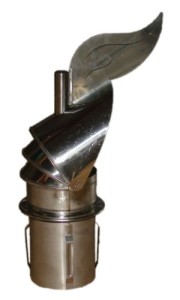 Samonastawna nasada kominowa Rotowent Dragon fi 200 PT