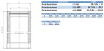 Rura TURBO izolowana nierdzewna 110/160 0,25m