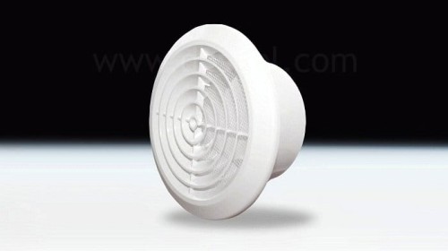 Kratka okrągła sufitowa KOS fi150 biała