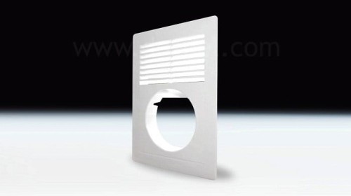 Kratka wentylacyjna D/14 OW z okrągłym otworem