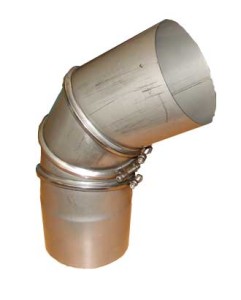 Kolano regulowane żaroodporne 0-90 stopni fi180