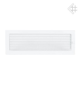 Kratka wentylacyjna malowana biała 17x49 z żaluzją