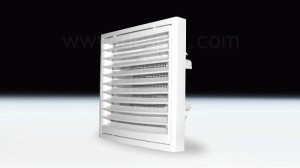 Kratka wentylacyjna KR fi100/125 brązowa