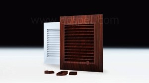 Kratka wentylacyjna prostokątna SMART 140x210 biała