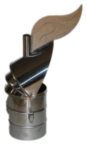 Samonastawna nasada kominowa Rotowent Dragon fi 300 -B