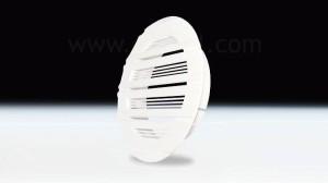 Kratka okrągła BELLA fi100 brązowa