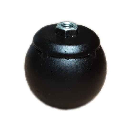 Kula kominiarska z nakrętką fi120 - 4kg
